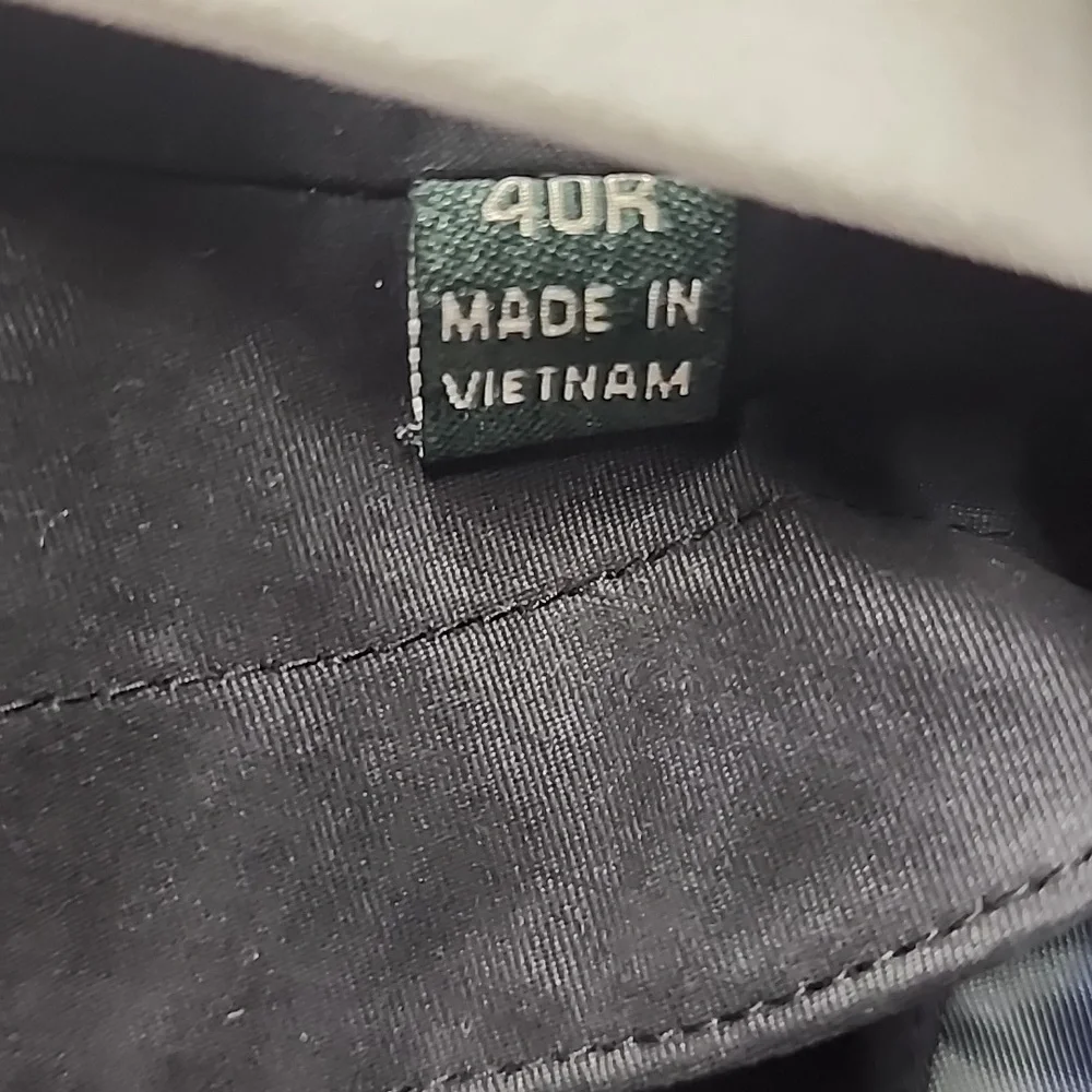 NWT WomensLauren Ralph Lauren Navy Raincoat Coat - Picture 3 of 7